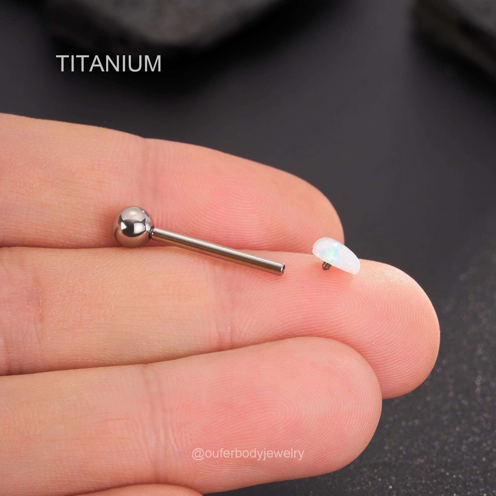 Barbell Sterile In Acciaio Chirurgico 316L | Glow Bodies - Foto 3