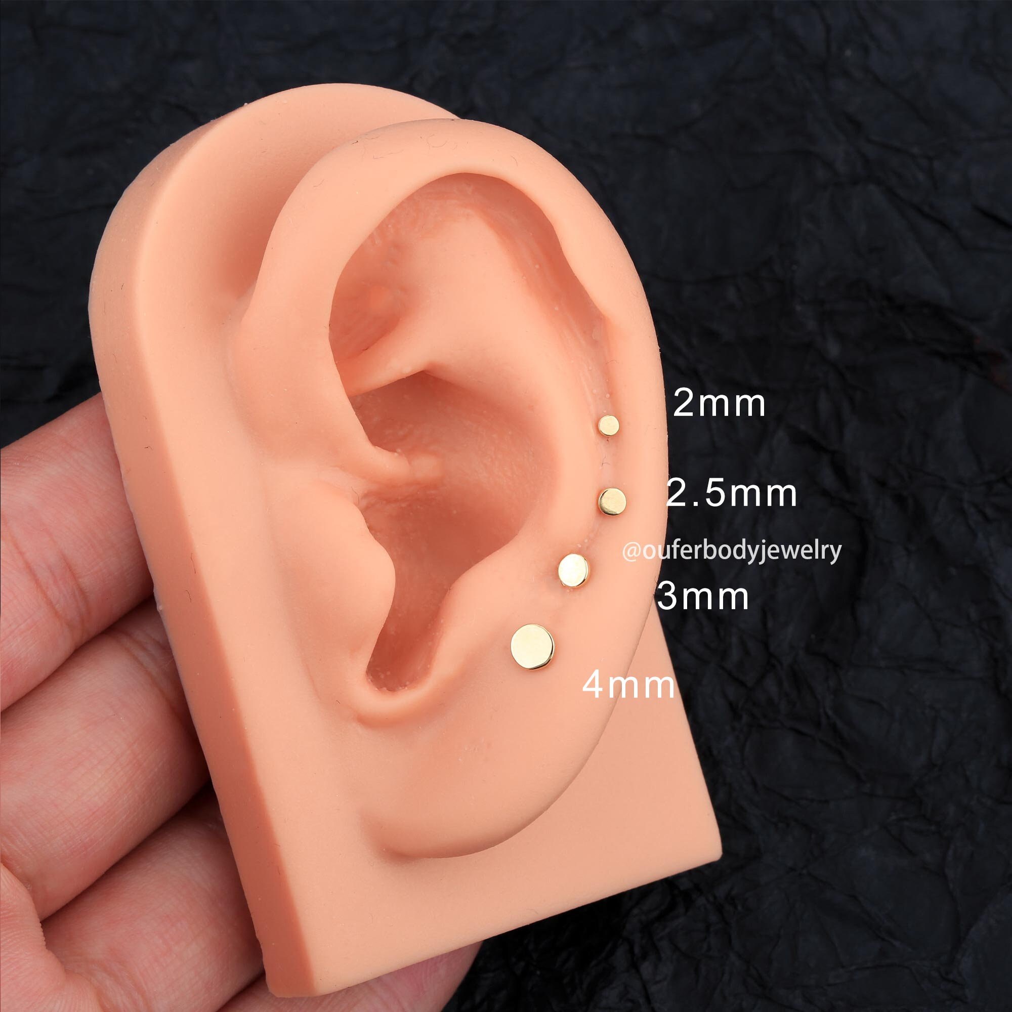 ピアス LESS IS MORE 14k gold mini piercing 81+o7tt8KeL._UY1000_.jpg