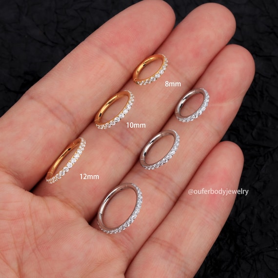 14G Cartilage Hoop belly Button Hoop tragus Earring conch Earring