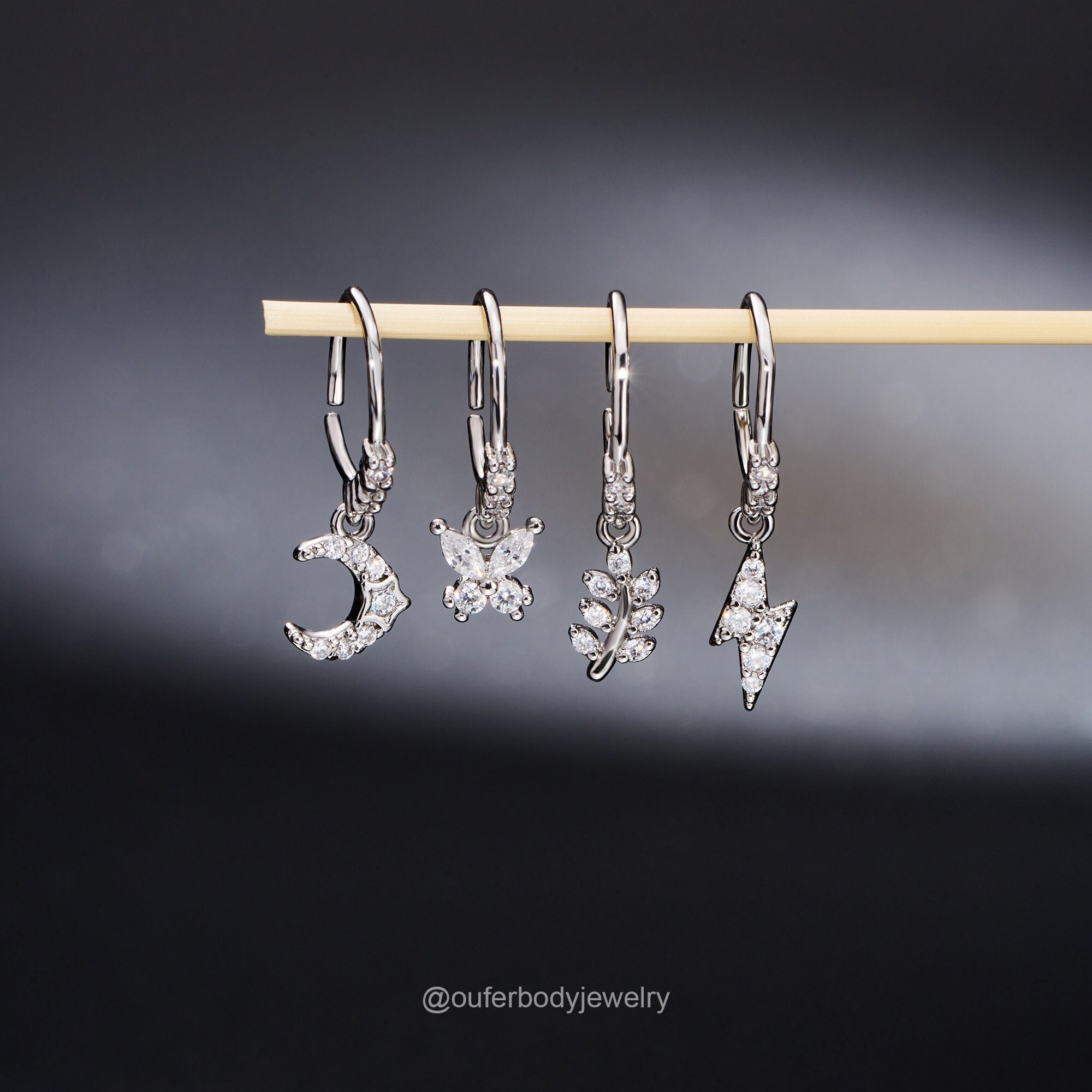 20 Pezzi Piercing Naso Acciaio Chirurgico 20G - Set Con Diamante, Opale E CZ Per Uomo E Donna - Foto 3