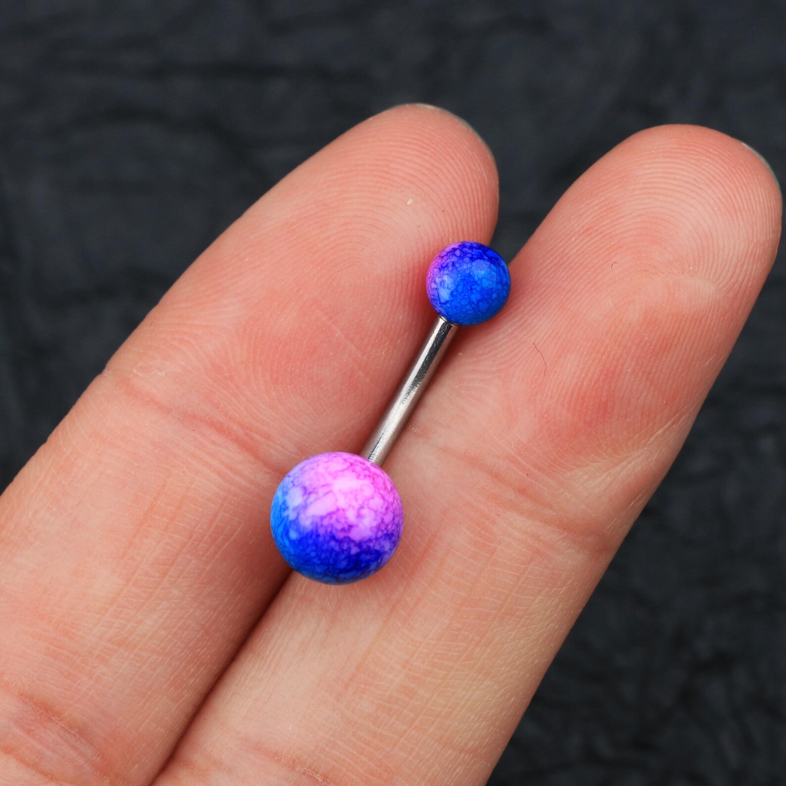 14G Rainbow Belly Button Ring Set/Navel Rings/ Etsy