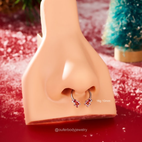 CM Crareesi Mania Weihnachten Nasenpiercing Weihnac Produktbild-Vorschau 8