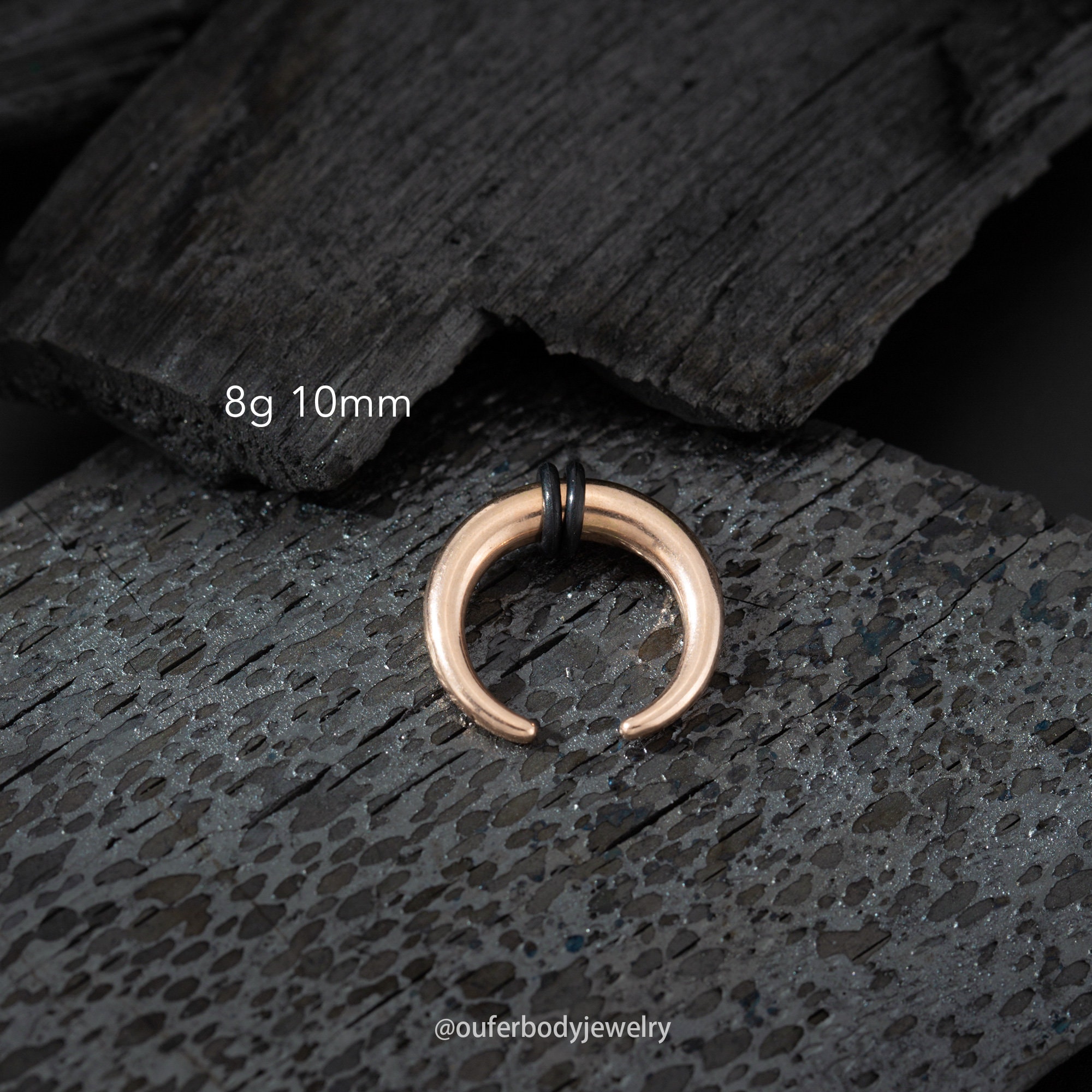 Taffstyle Piercing In Acciaio Chirurgico Clicker Con Cristallo Per - Foto 6