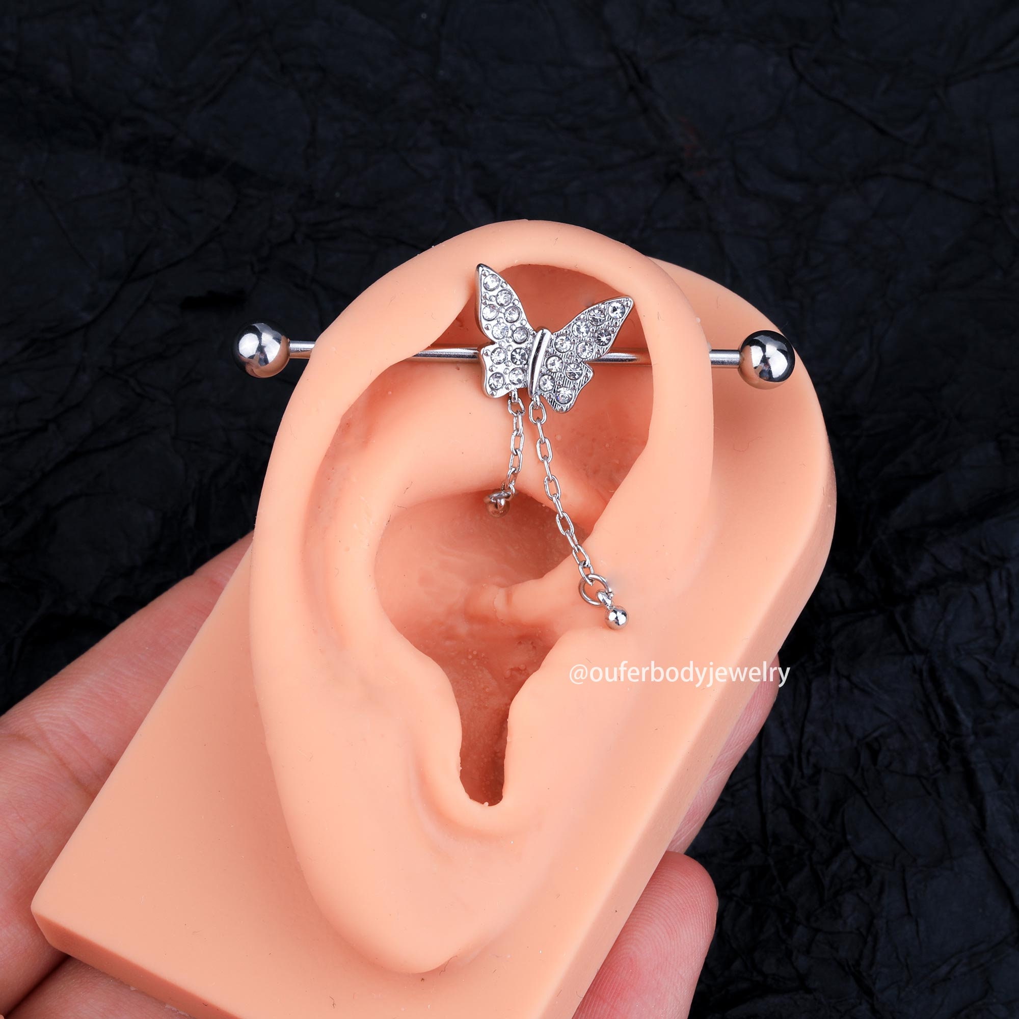 Butterfly industrial piercing new arrivals