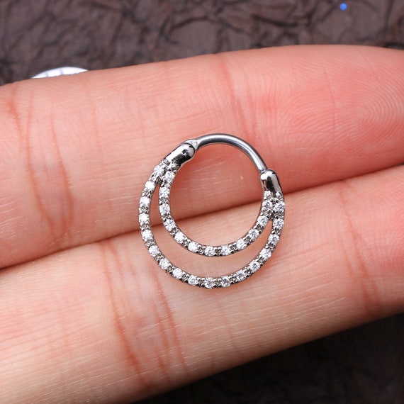 Daith Lock Hoop | .80GMS .10CT | Single