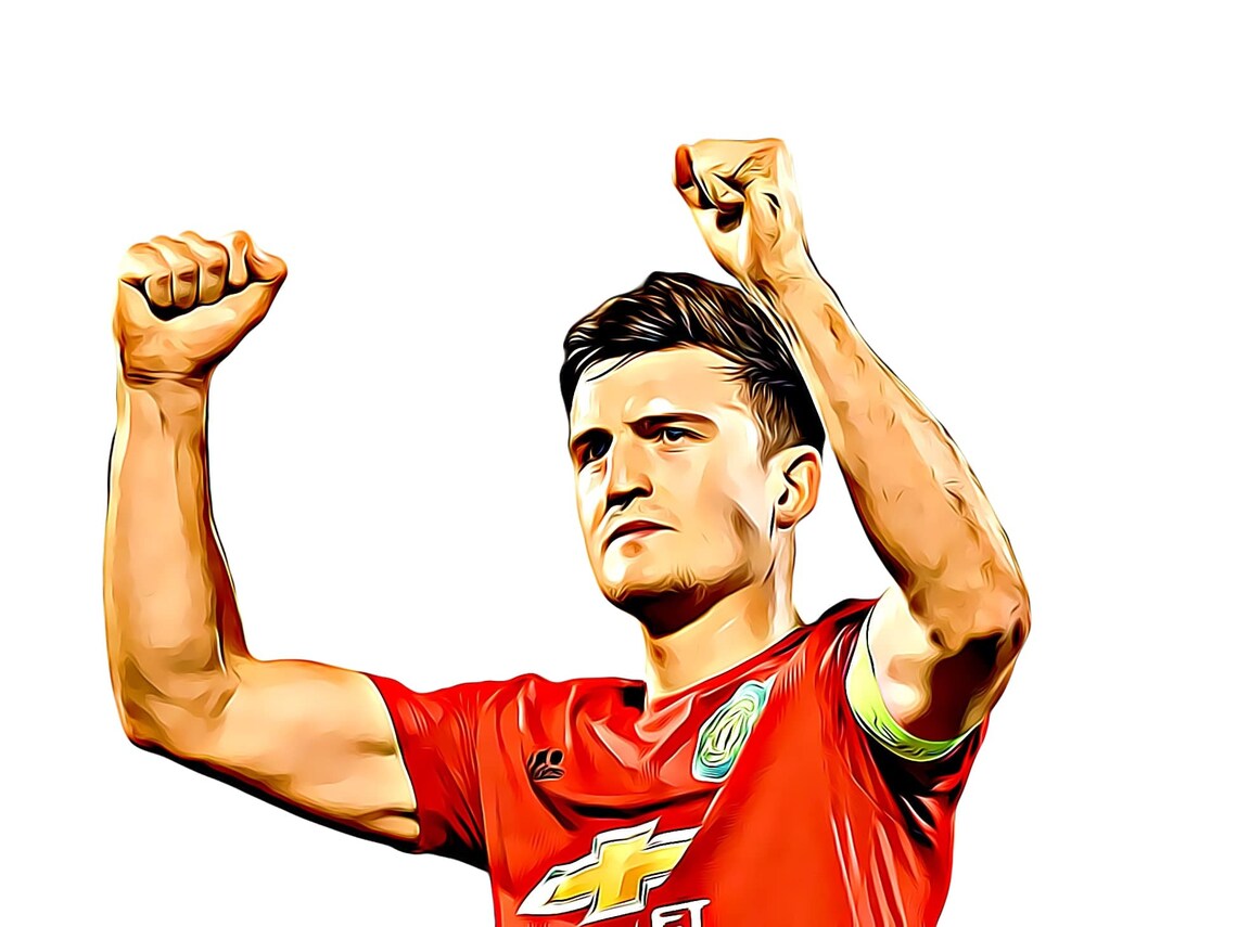 Harry Maguire Manchester United - Il 1140xN.2945495648 B3t3