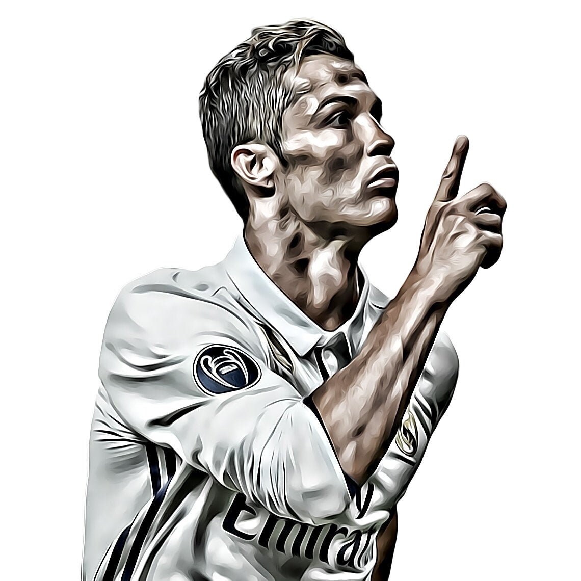 Ronaldo Bilder Real Madrid: Zeichne deinen Fußballhelden!