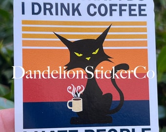I Hate People Sticker