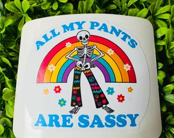 Sassy Pants Sticker