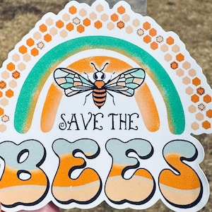 Save The Bees Sticker