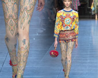 Gucci Pantyhose - Etsy