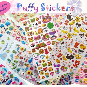 Kawaii Puffy stickers, kawaii puffy, Kawaii, Puffy Poster for Sale by  graphic-genie