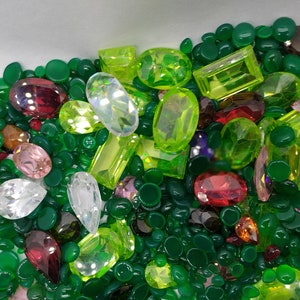 Over 200 Carats  Mixed Natural Loose Gemstone Mix Lot Wholesale Loose Mix Gemstones top quality stone mix shape