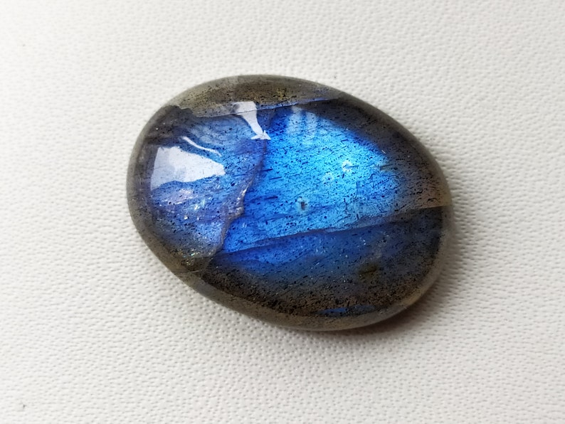 Labradorite oval Cabochon Loose Gemstone Semi Precious Gemstones Handmade 19ct 22m