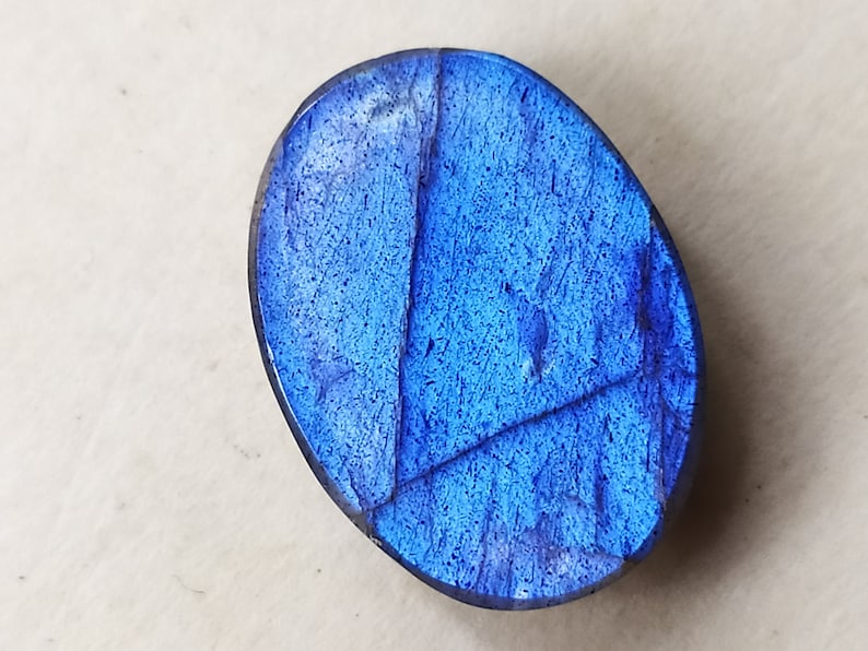 Labradorite oval Cabochon Loose Gemstone Semi Precious Gemstones Handmade 19ct 22m