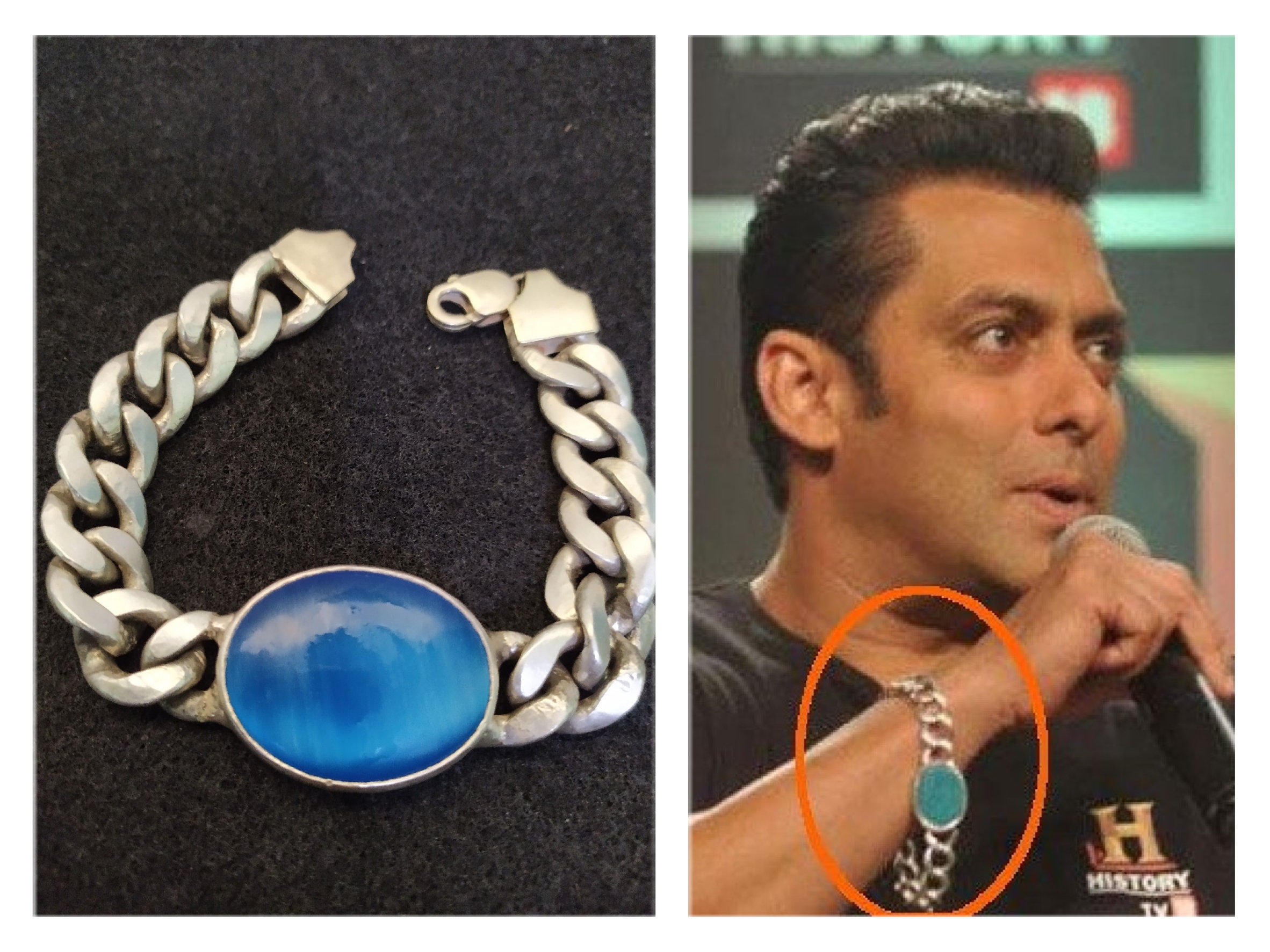 Salman khan bracelet stone name in hindi outlet