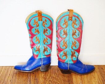 pink cowgirl boots womens