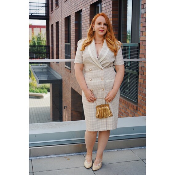 Vintage Mad Men Blazer Dress, vintage blazer dress