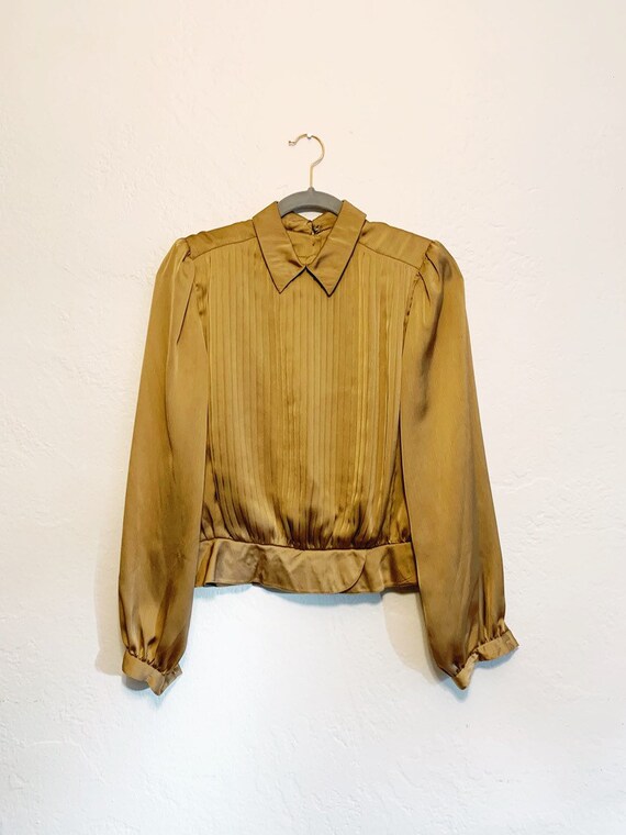 Gold Disco Blouse