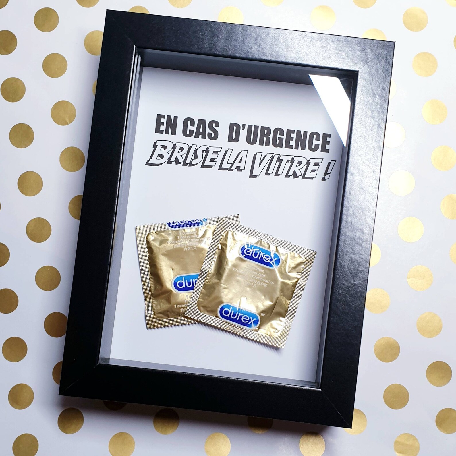 Cadeau humoristique En cas d