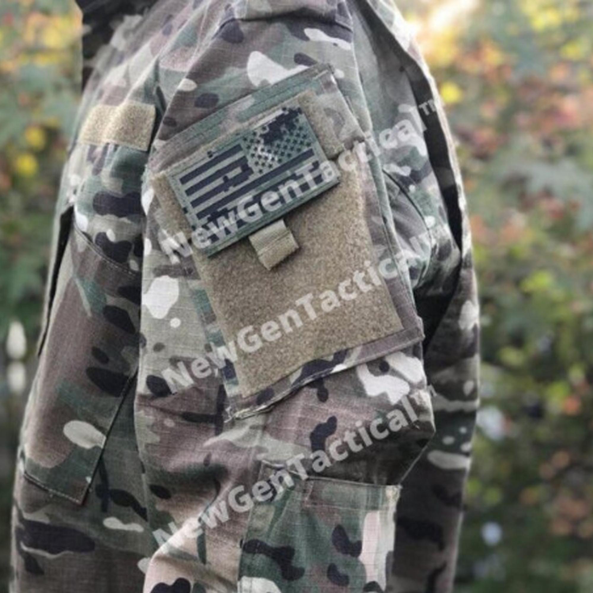 Aor2 Patch IR Aor2 Camouflage Reverse American Flag Patch – Patriotic Patch ...