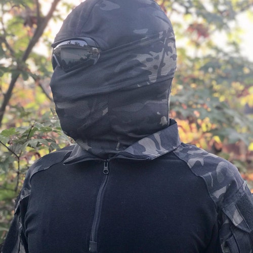 Multicam Black Balaclava - Etsy