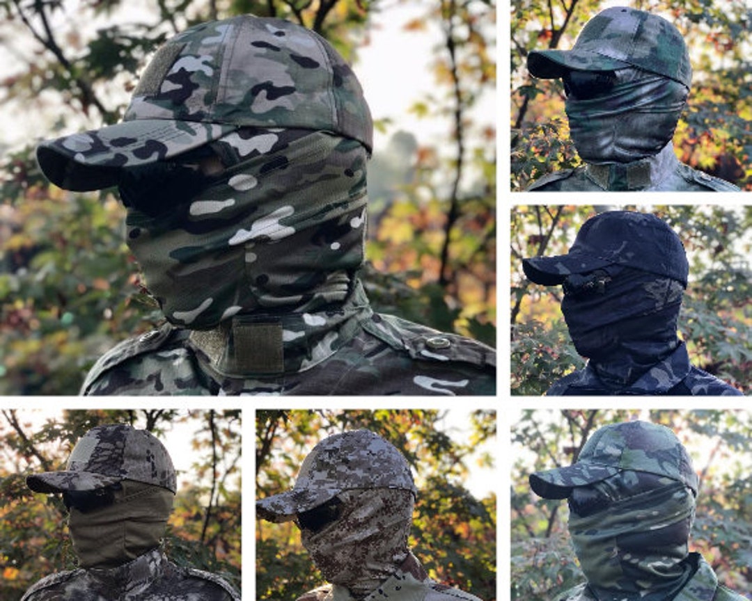 Build A Kryptek/Multicam Tactical Cap - Choose Hat & 2 Patches