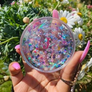 Custom Grinder Personalised Grinder Gift - Rainbow Holographic Custom Initial Grinder - Cute Grinder Gift for Her- Pretty Grinder Gift