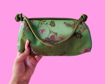 Silk Bag Makeup Bag Gift Chinese Embroidery Style Handmade Clutch Bag