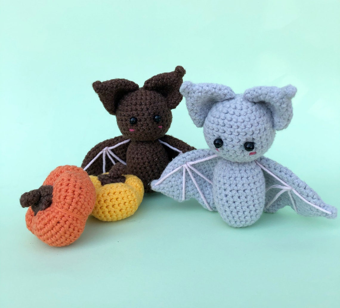 Bat crochet pattern amigurumi bat pattern Etsy Bat amigurumi crochet pattern patterns bo crocheted cute amigurumipatterns choose sold