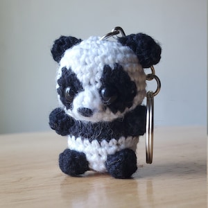 Panda Needs to Express Keychain