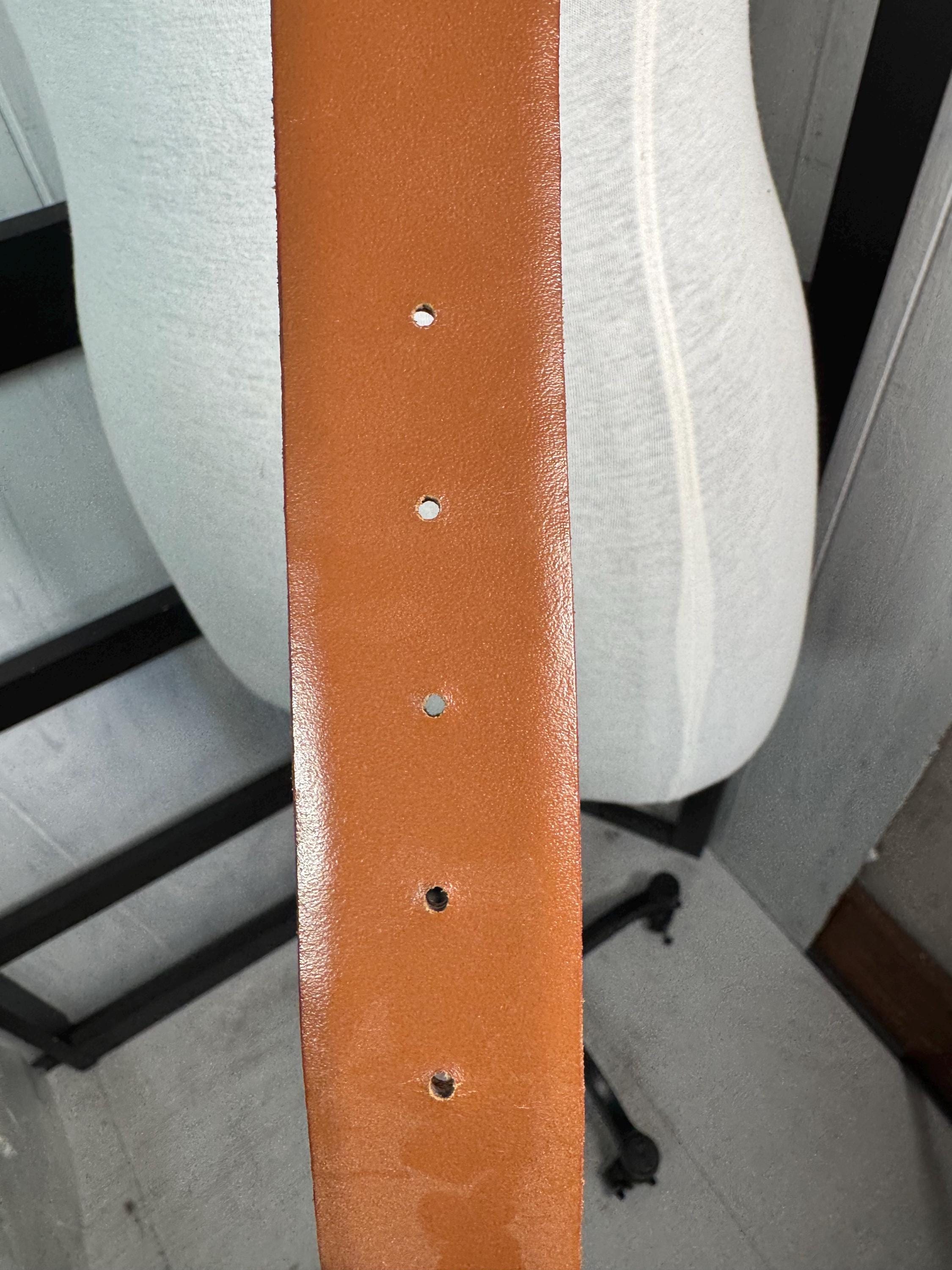 CIPRIANI Brown Italian Alligator Calfskin Statement Belt VINTAGE Women main image 4