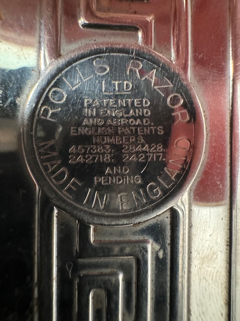 Rolls Razor Company Antique Art Deco 1927 Rolls Razor STRIP Sharpening Kit, Made in England ...