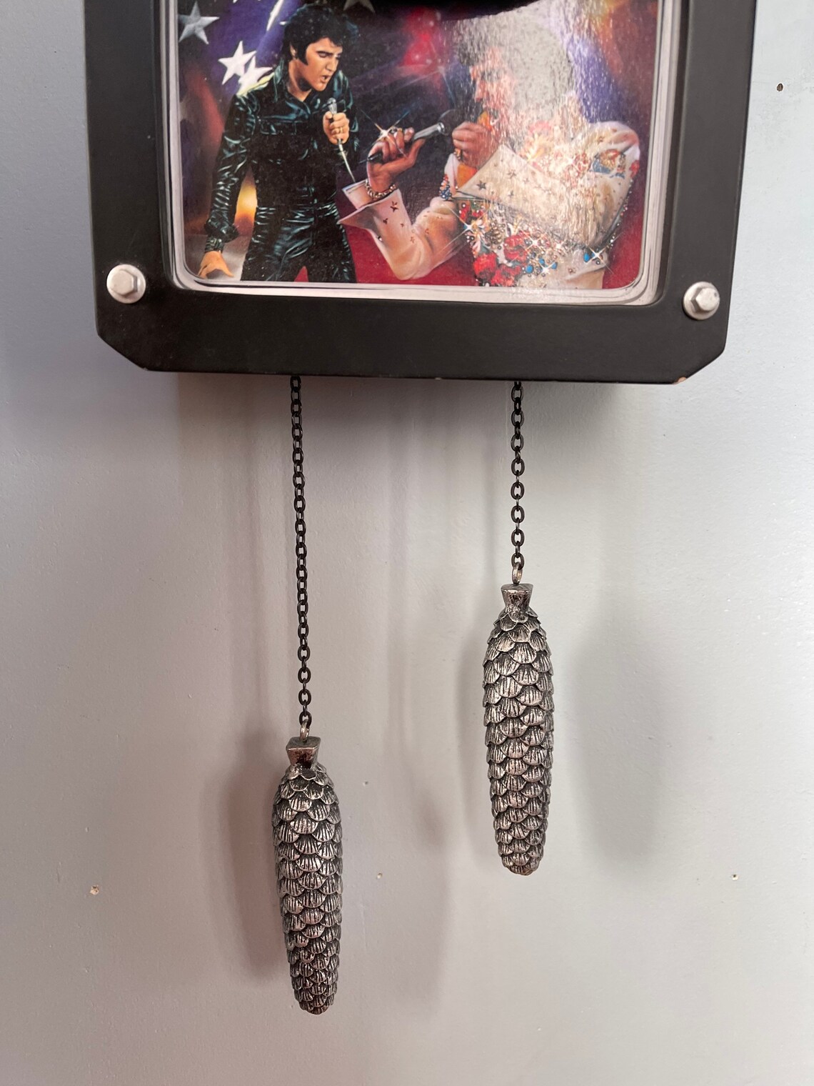 New Bradford Exchange Elvis Cuckoo Clock Awesome Elvis Fan Etsy