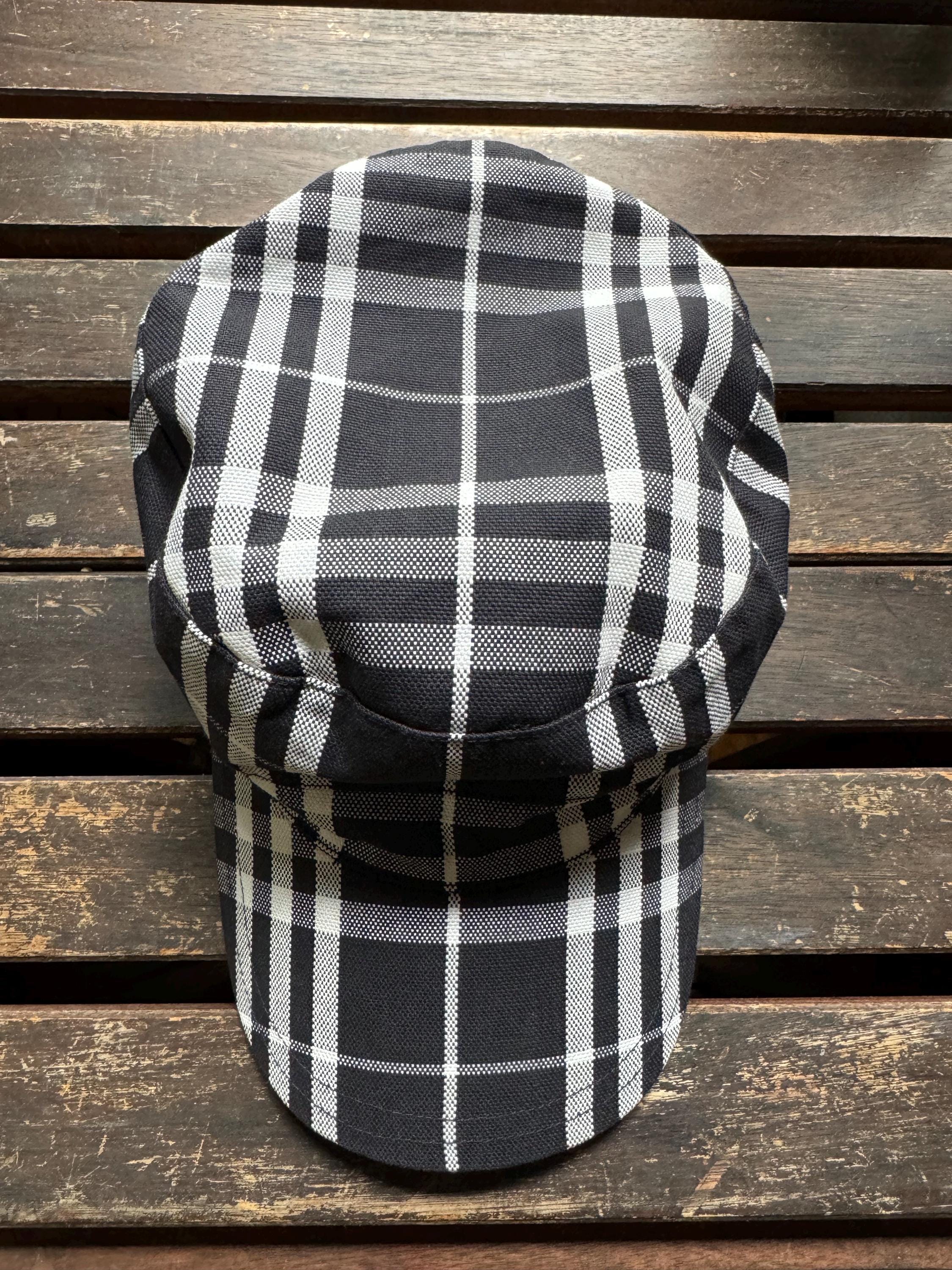 Super Rare Burberry Newsboy Cotton Cap Hat Beret Yellow W/ Plaid Size L - NWT‎ Burberry Yellow Cotton Newsboy Cap Hat Size L main image 3