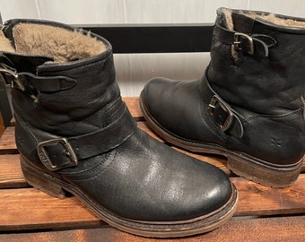 frye vanessa 6 shearling