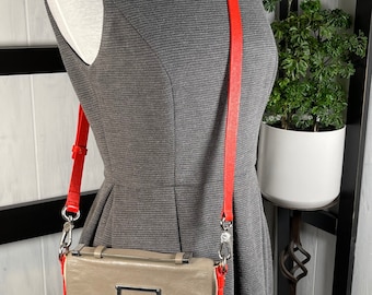 Y2K Marc Jacobs Color Block Crossbody Bag, Red Trim