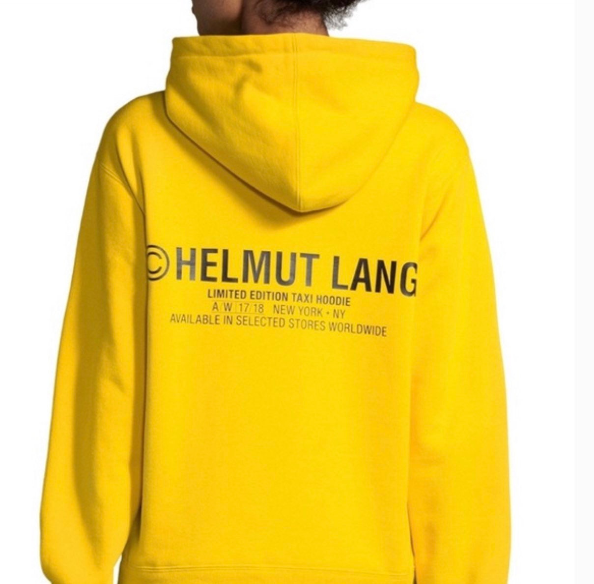 Taxi hoodie cheap helmut lang