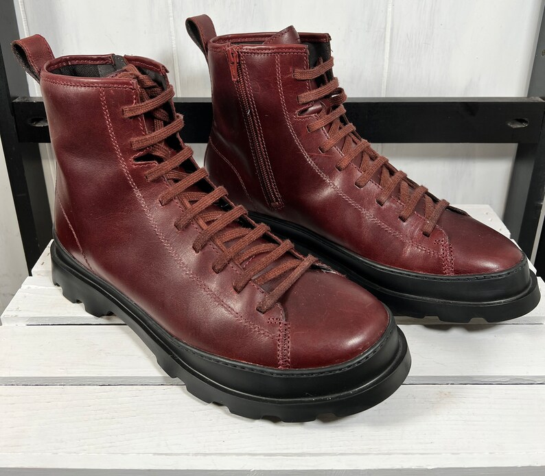 camper hardwood boots