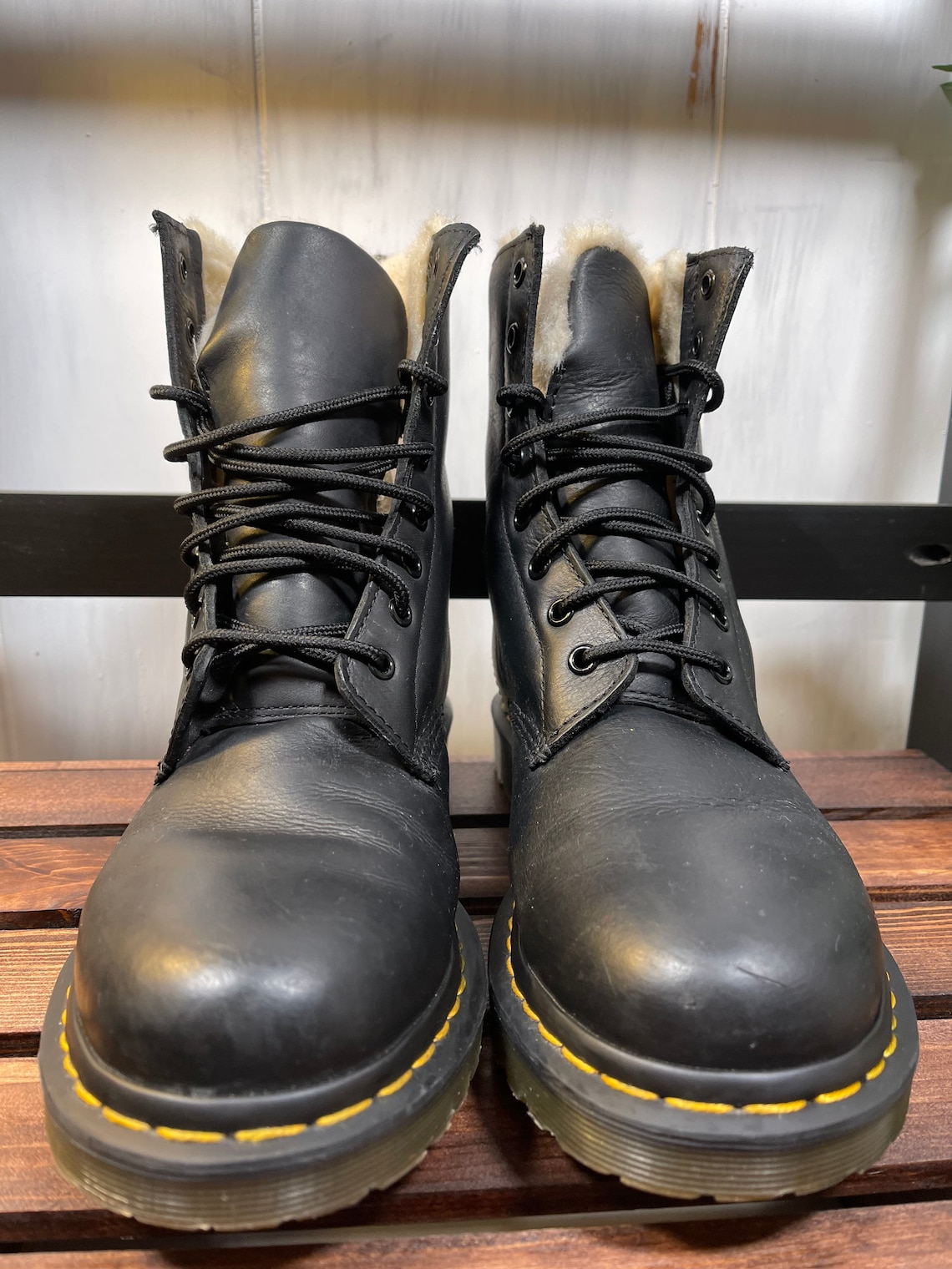 dr martens serena fur lined