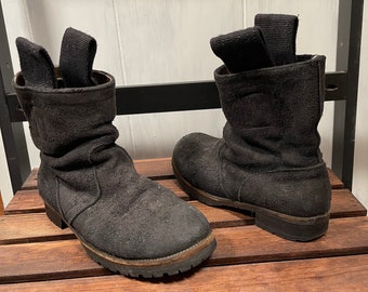 Leather Boots Vibram Sole 