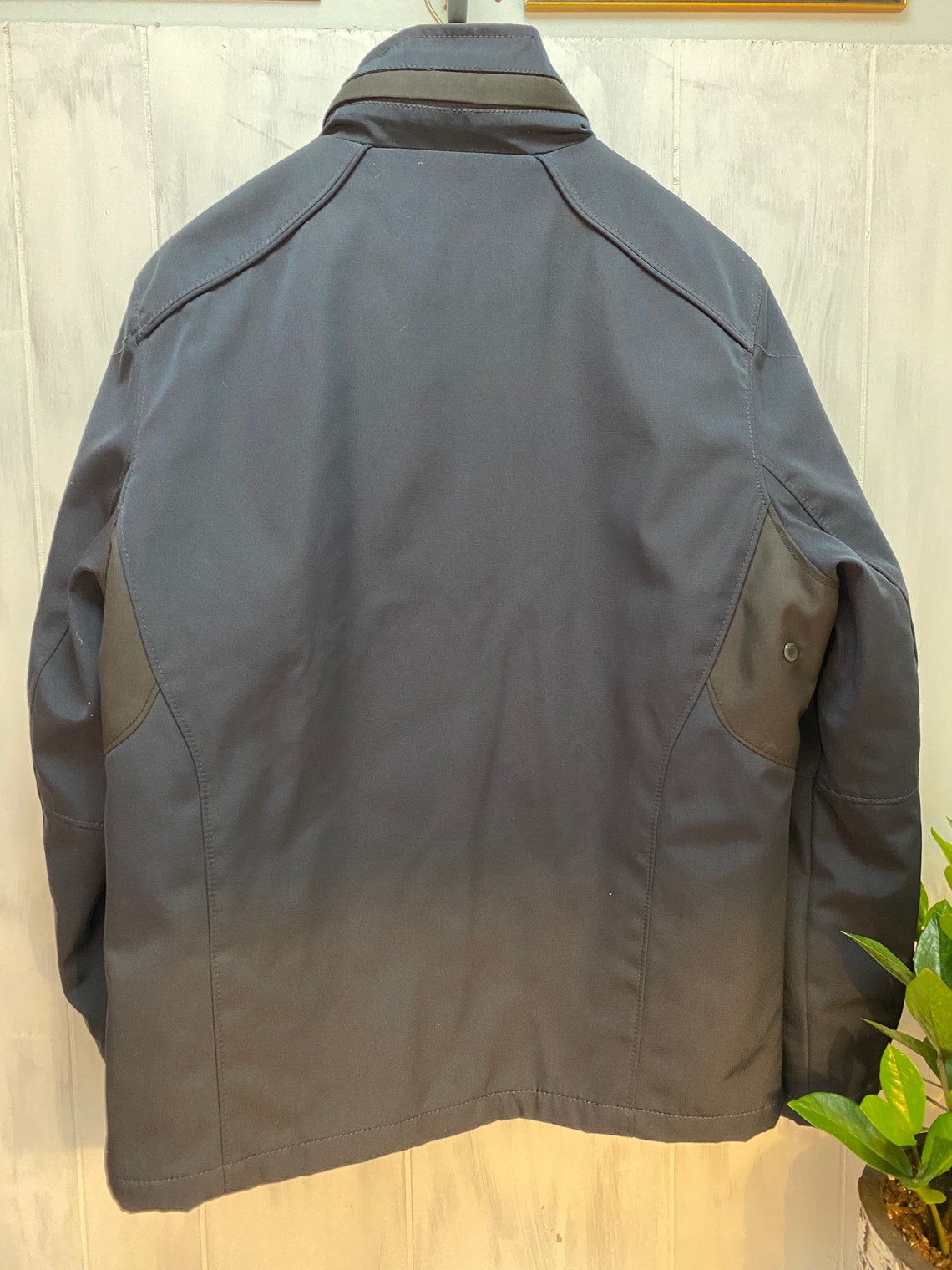 TUMI T-Tech Waterproof Zip Jacket Navy Mens Size Small | Etsy