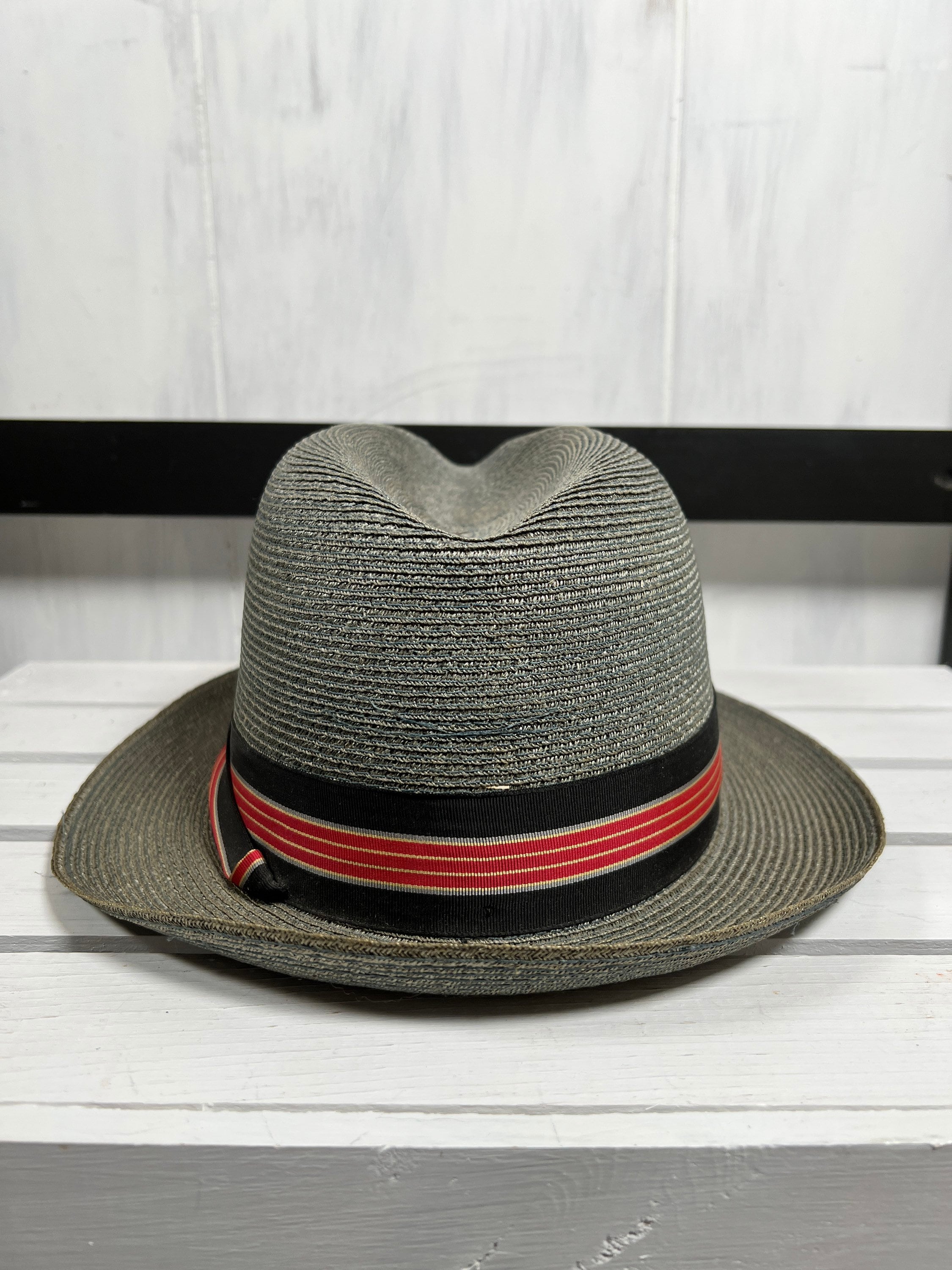 Vintage dobbs boater hat ヴィンテージ ドブス 激安購入 メンズ