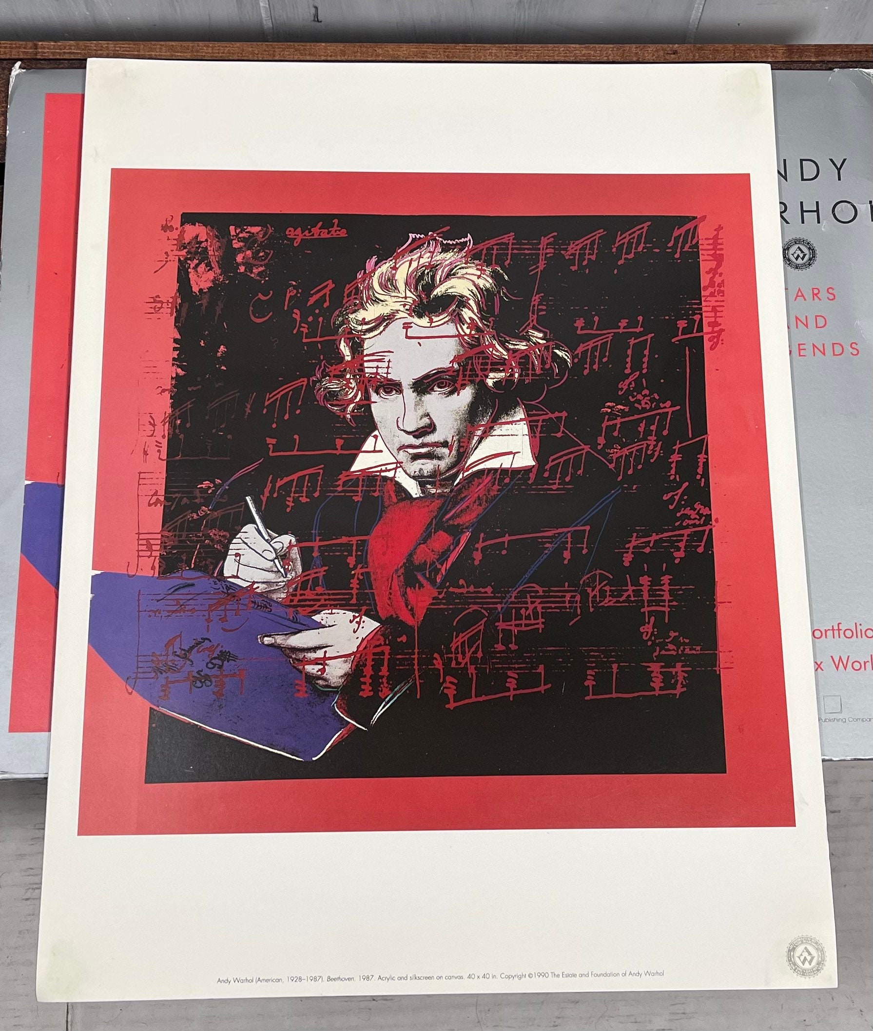 ☆レア☆ポスターウォーホル「ジェームス ディーン」Andy Warhol