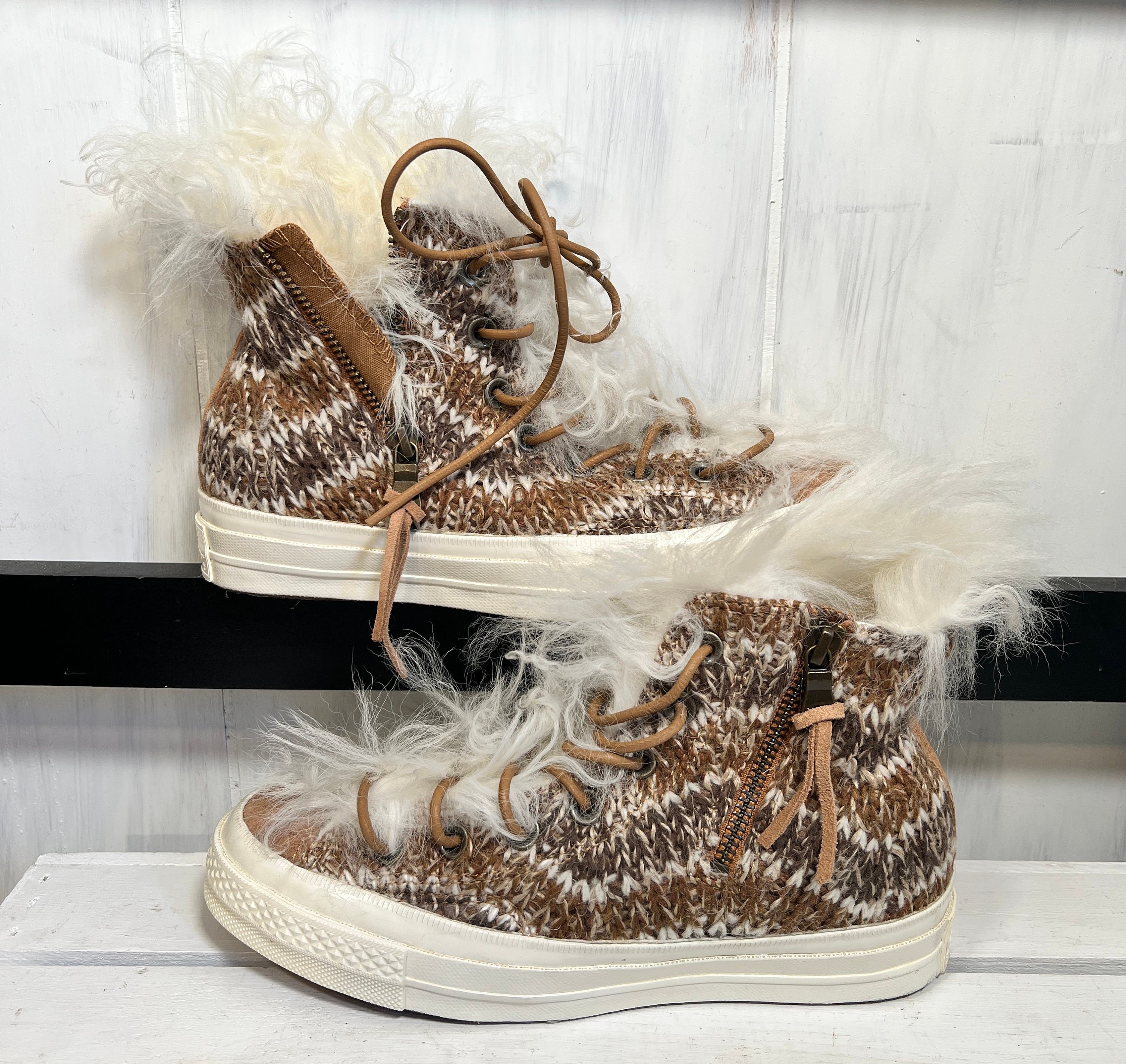 Converse missoni fur deals