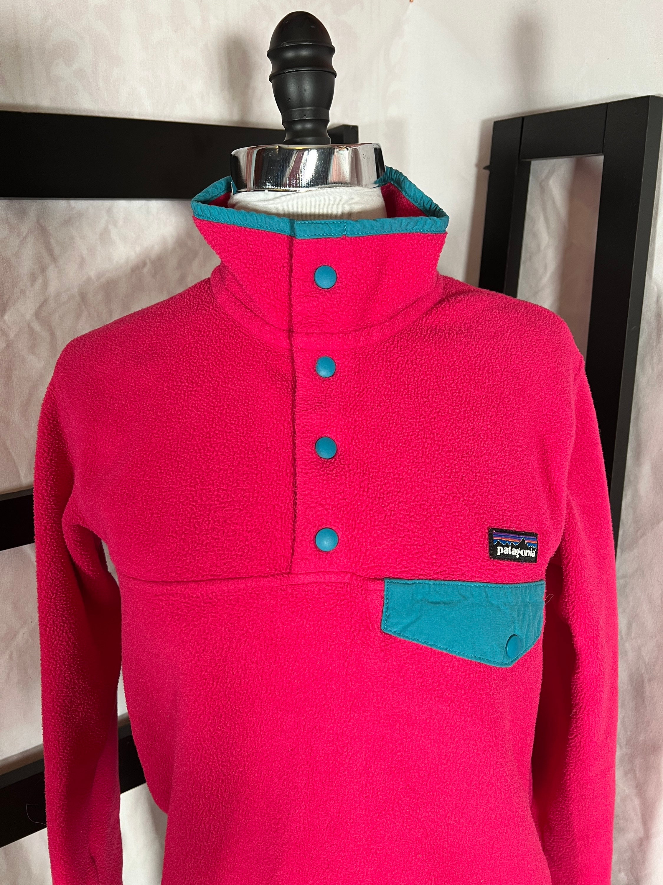 pink patagonia synchilla