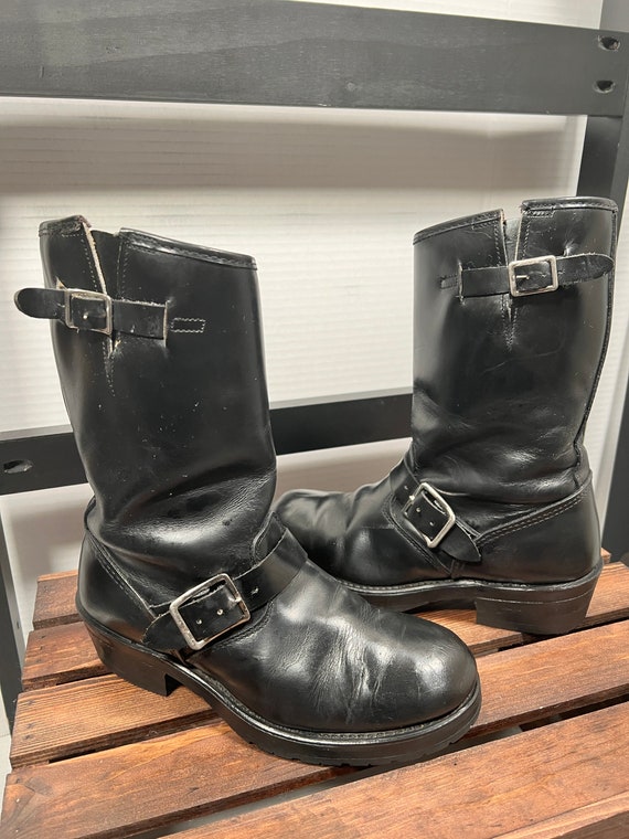 Vtg HandMade NANA Works Black Engineer 