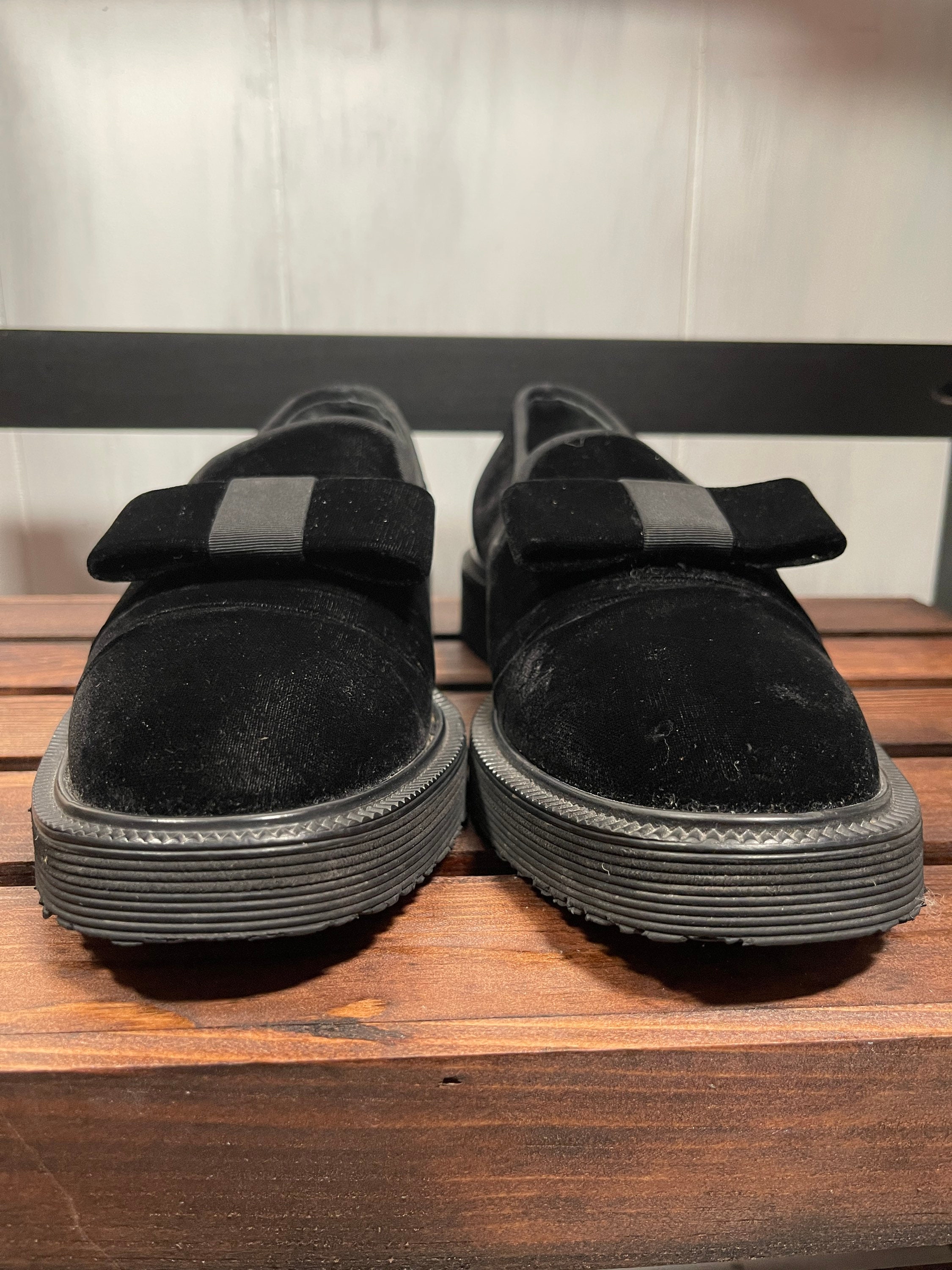Giuseppe Zanotti Velvet Loafers NIB Giuseppe Zanotti Loafer Velvet Flats for Women for sale | eBay main image 4