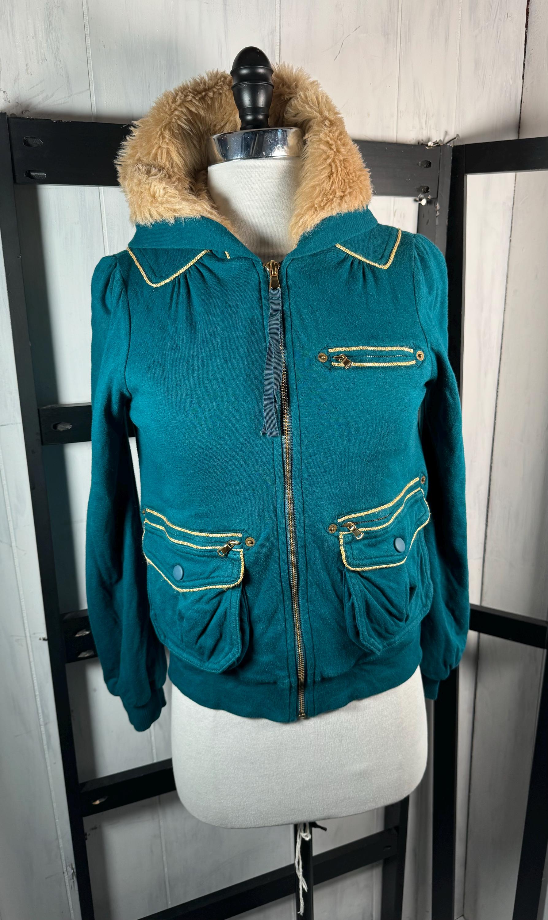 Fur Hoodie Zip Y2k - Etsy