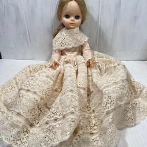Effanbee 1965 #1700 Doll 17” No Stains Perfect EUC, Absolutely Fetching Big Eyes